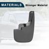 TUCKBOLD Mud Flap Splash Guards Durable for GMC Canyon Front Rear Side Mud Flap Mount Accessories 1 Set 2015-2019 &