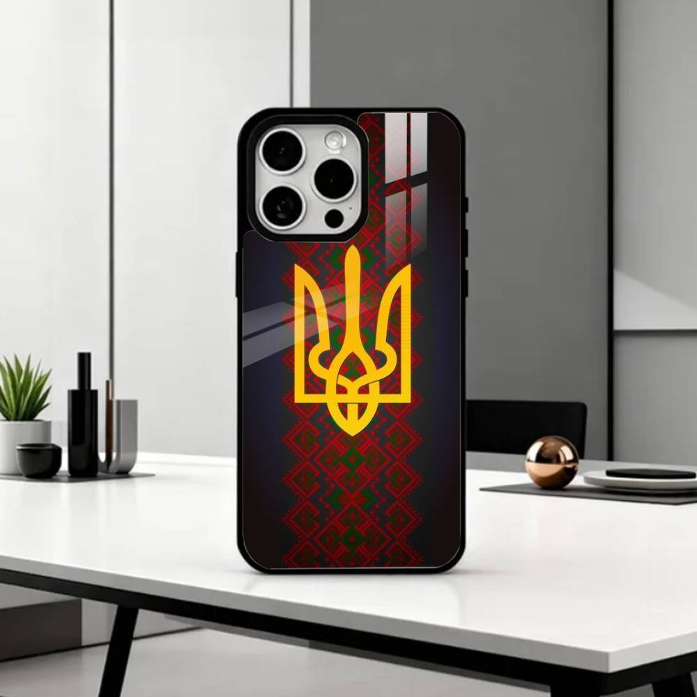Ukraine Ornament Pattern Phone Case For iPhone17,16,15,14,13,12,11 Plus,Pro Max Magnetic For Magsafe Wireless Charging