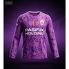 2026 Long Sleeve Soccer Goalkeeper Jersey, Round Neck Football Shirt For Men Women , Breathable Sports Training Tee