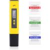 AIMOONSA Portable Digital pH Meter ATC 0–14 pH, LCD Display, Accuracy ±0.1 pH