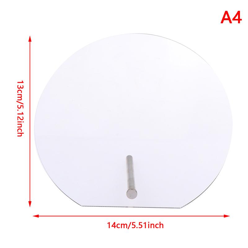 Irregular Acrylic Transparent Matte Manicure Tool False Nails Holder Showing Stand Color Card Nail Art Display Board