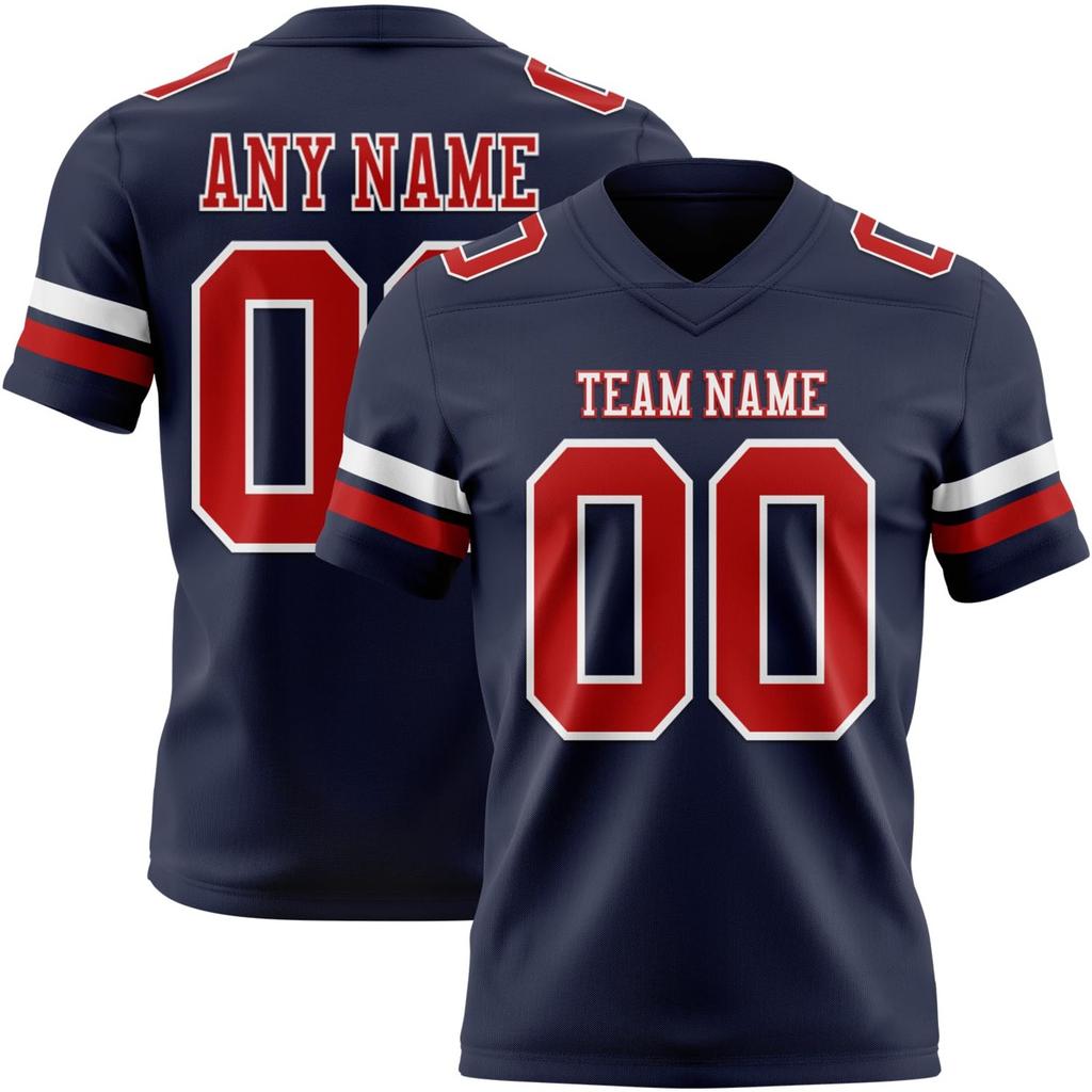 Custom Football for Men Women Youth - Personalized Sports Uniform