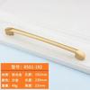 Gold Handle Cabinet Wardrobe Aluminum Alloy Handle Nordic Solid Simple Drawer Shoe Cabinet Door Handle