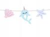 Girlanda Narwal, Mix, 1M, 1 Szt.