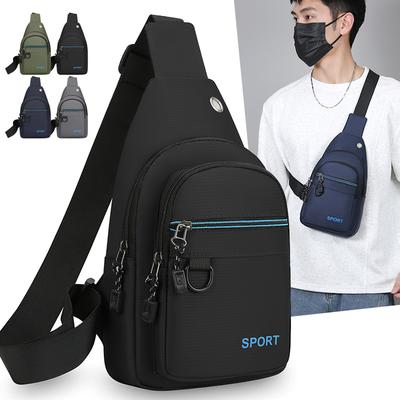 Wasserdichte Brusttasche mit großem Fassungsvermögen – Strapazierfähige Herren-Umhängetasche für Outdoor-Aktivitäten & den täglichen Gebrauch