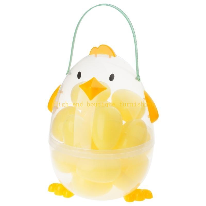  Easters Box Gift Boxes Chicken Treat Candy Box Easters Celebration Box Polystyrene Texture for Treats and Candy