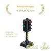 1Pcs Traffic Signal Model Road Scene Toys For Kids Simulation Traffic Light Toy Train Scene Decoration Diy Accessories