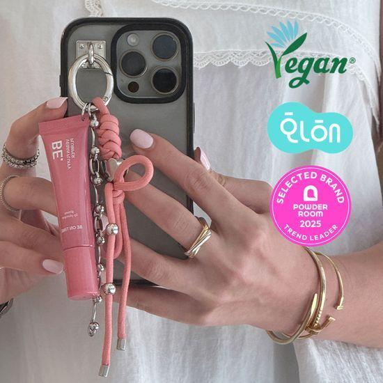 Be On Time Vegan Fluffy Plumper Keyring Set 4 Colors