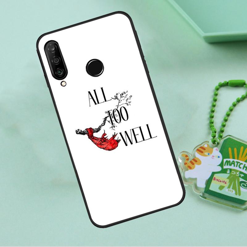 All Too Well Lyrics For Huawei Nova 12i 12s 7i 8i 11i 9 10 SE Y90 Y60 Y70 Y72 Y61 Y91 P30 P40 Lite P60 Pro Case