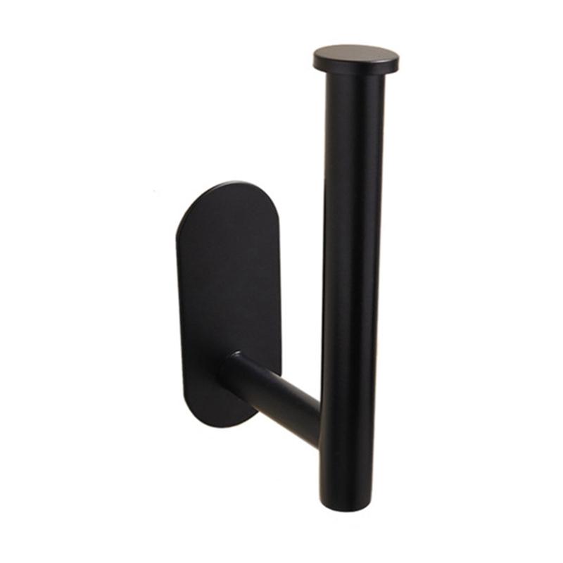 Selbstklebender Toilettenpapier-Handtuchhalter, Edelstahl, Wandmontage, kein Stanzen, Taschentuch-Handtuchrollenspender für Badezimmer, Küche