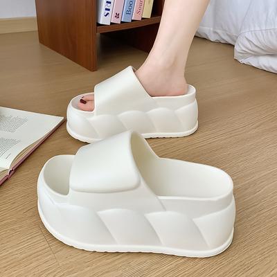 Nouvelles pantoufles sabots à talons aiguilles super hautes pour femmes, sandales d'été épaisses pour femmes, tongs en EVA pour dames, pantoufles à plateforme d'intérieur et d'extérieur