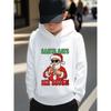 SIX SEVEN Christmas Print Hooded Sweatshirt, Streetwear Casual Style Unisex Men Women Teens Kids, Winter Fall Top