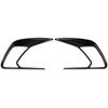 Car Accessories Compatible with Toyota New Grand Highlander 2024 2025 2026 Exterior Front Fog Light Lamp Cover Trim ABS 2PCS(Glossy Black Style)