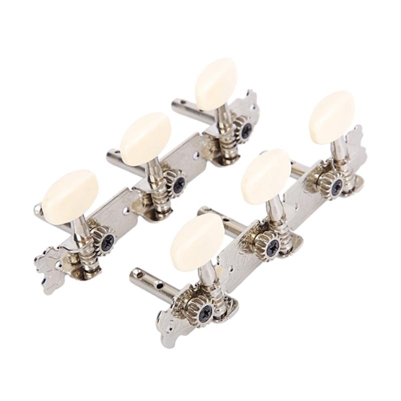 Guitar Knobs Keys for Acoustic Electric Guitar 3L+3R Guitar String Tuning Pegs Guitar String Tuner Guitar Machine Heads