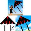 Bomber Aircraft Triangular Kite With Fiberglass Frame For Outdoor Flying And Gift Giving