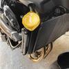 Midimttop Radiator Cap Cover, Radiator Cap Guard with Tank, Decorative Protection for Kawasaki/Kawasaki