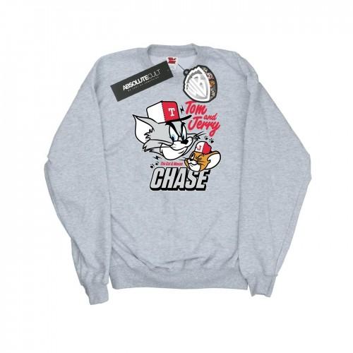 Tom And Jerry Womens/Ladies Cat & Mouse Chase Sweatshirt