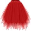 Mesh Princess Tutu Skirt for Kids - Puffy Ballet Dance Costume Skirt
