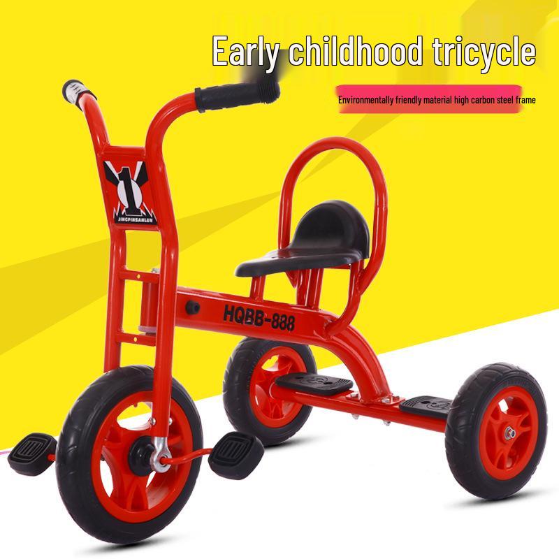 

Трехколесный велосипед против опрокидывания для детей детского сада - Уличная педальная машина для упражнений в раннем детстве