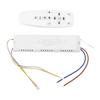 2 Stück 2,4G Pendelleuchte LED-Treiber Transformator Komplettset AC180-240V Eingangsspannung 40-60W x 4 Dimmbar Fernbedienung