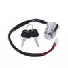 Universal Motorcycle 4 Wire 2 Position Ignition Switch Waterproof Electric Door Lock Electric Start Motorcycle Ignition Switch