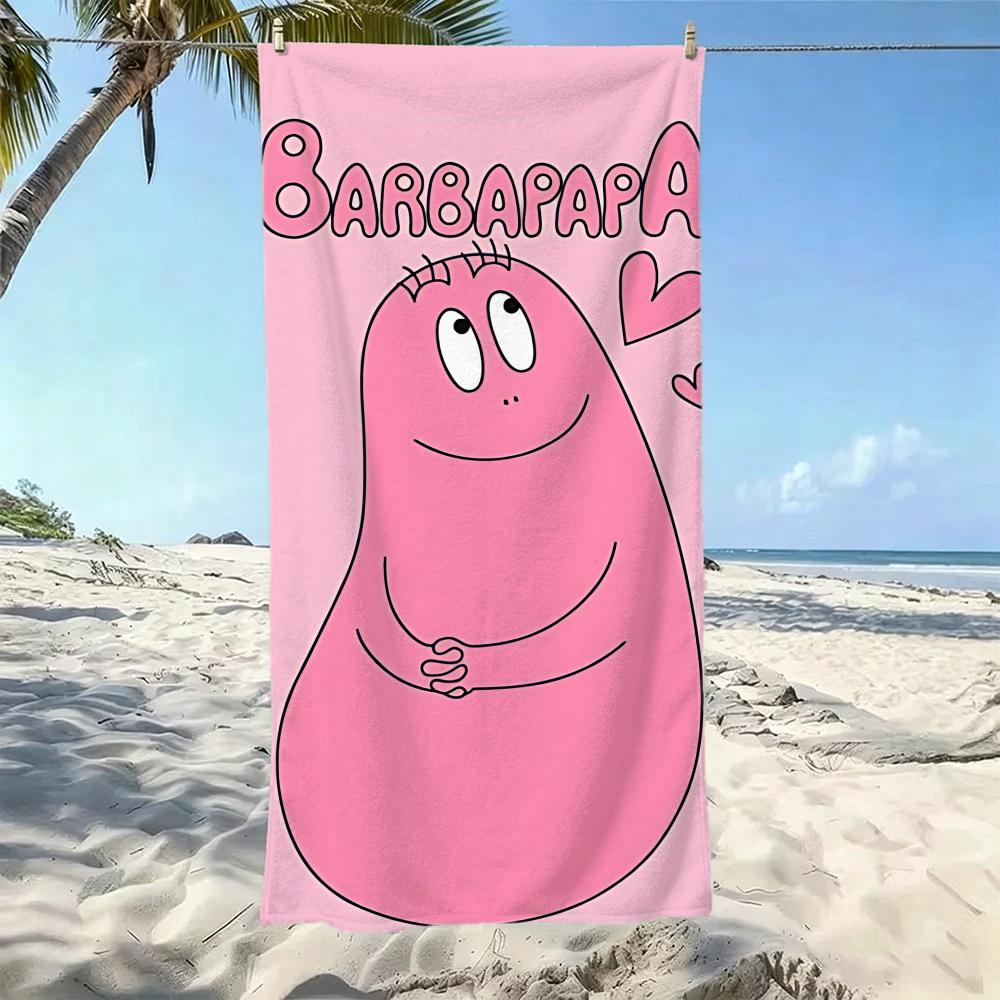 Colorful-BarbapapaS Towel Five-Star Hotel Quality Eco-Friendly Ultra Soft Thick Towels & Beach Towels