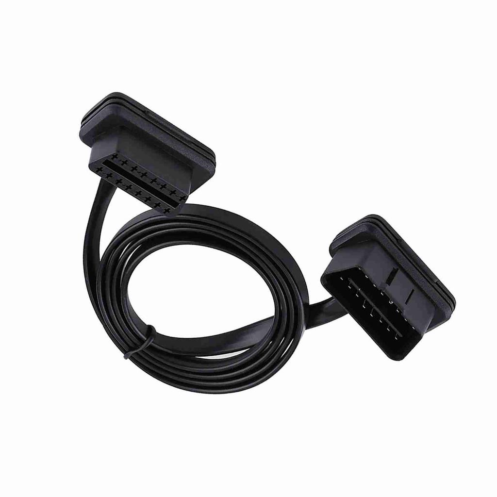 Auto Auto 16 Pin Stecker auf Buchse OBD2 Verlängerungskabel Diagnoseadapter 100cm39inch Länge