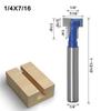 2-piece Set of Woodworking Milling Cutter, Keyhole Cutter, Screw Hole Milling Cutter, Photo Frame Hanging Hole Cutter, Photo Frame Knife, Gong Knife