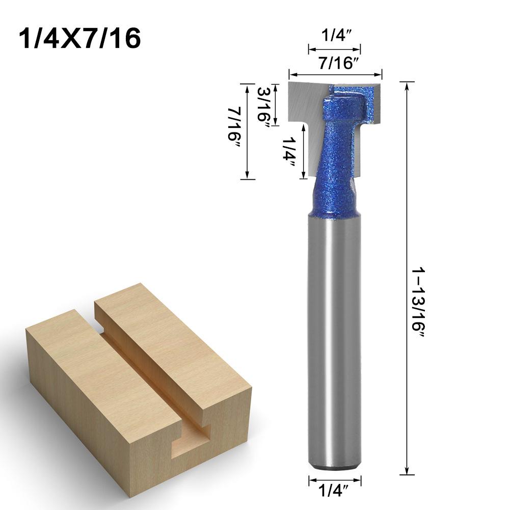 2-piece Set of Woodworking Milling Cutter, Keyhole Cutter, Screw Hole Milling Cutter, Photo Frame Hanging Hole Cutter, Photo Frame Knife, Gong Knife