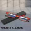 Anti Blue Light Reading Glasses, Neutral, Portable, Ultra Light Reading Glasses, Ultra-thin Reading Glasses for Men and Women