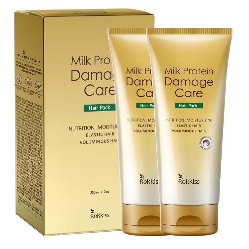 Rokkiss Milk Protein Damage Care Hair Pack 250ml 2