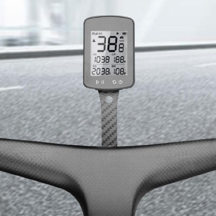 Carbon Fiber Bike Handlbar Computer Mount Cycling Speedometer Support Holder Universals Bicycles Computer Holder