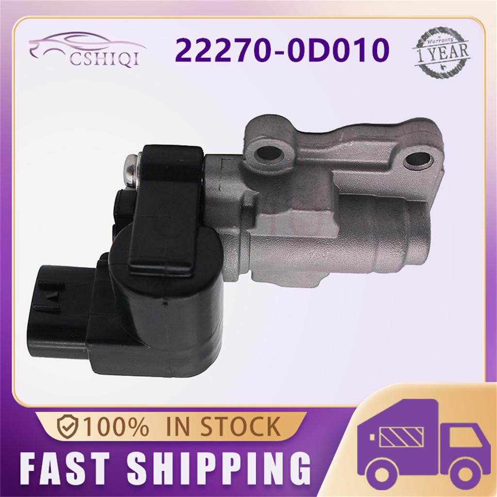22270-0D010 Idle Air Control Valve 22270-22010 222700D010 2227002010 For Chevrolet Prizm Toyota Corolla 1.8L 1998-2002 Car Parts
