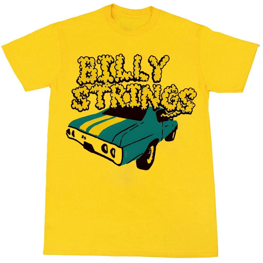 Billy Strings 2025 Winter Tour North Carolina Yellow T Shirt Size S-4XL UR1043 S