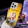Aurora Aksnes White Translucent MagSafe Mobile Phone Case for iPhone 17 16 15 14 13 12 11 X XR XS Air Pro Max Plus Cover