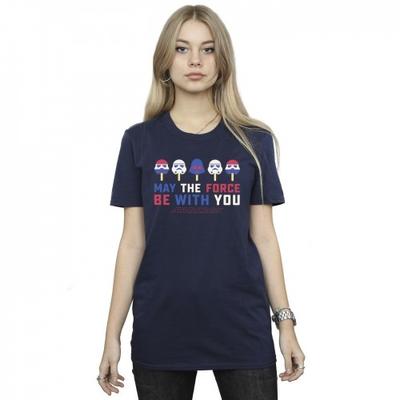 Womens/Ladies Cotton Boyfriend T-Shirt