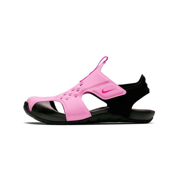 New Nike Sunray Protect 2 Sandal Pink Black Children Aged 3 7 Years Old 943826-602