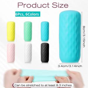 6/12Pcs Travels Silicone Bottle Caps, Leak-Proof Elastic Caps, Reusable Travel Bottle Cap, Travels Essentials for Men Women