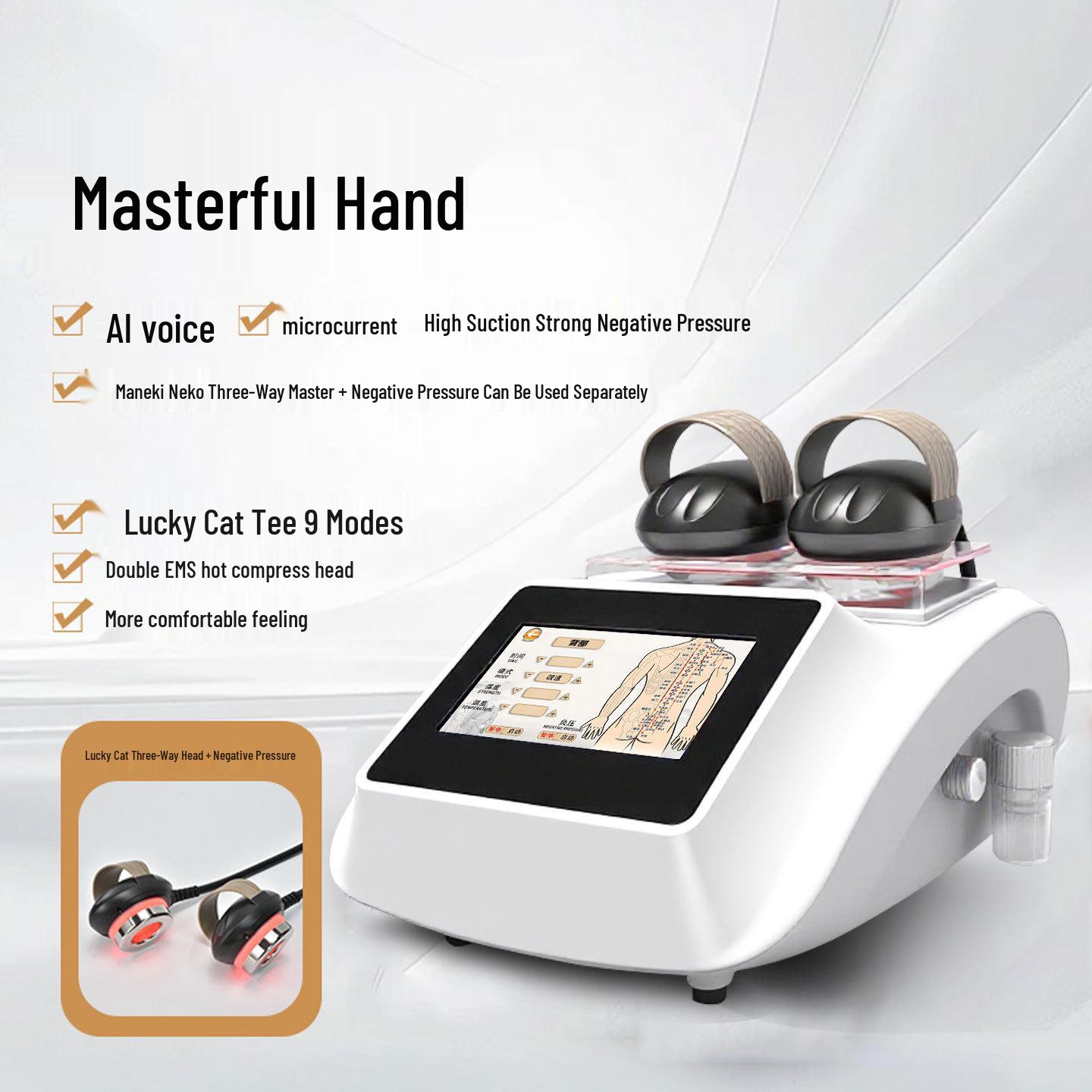 

Myoshou Master Microcurrent Meridian Cupping & Gua Sha Tool