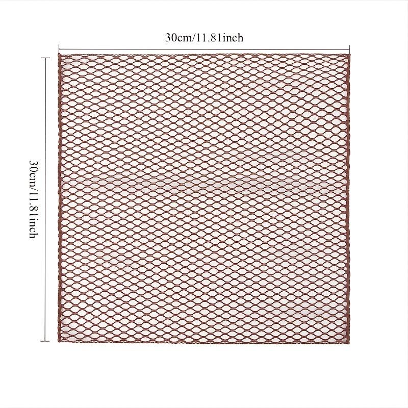 5PCS Microfiber Mesh Dishcloths Non Stick Pan Safe Heavy Duty Wire Mop Alternative Scouring Pads Reusable Dishwashing Cleaning Cloth 30x30cm