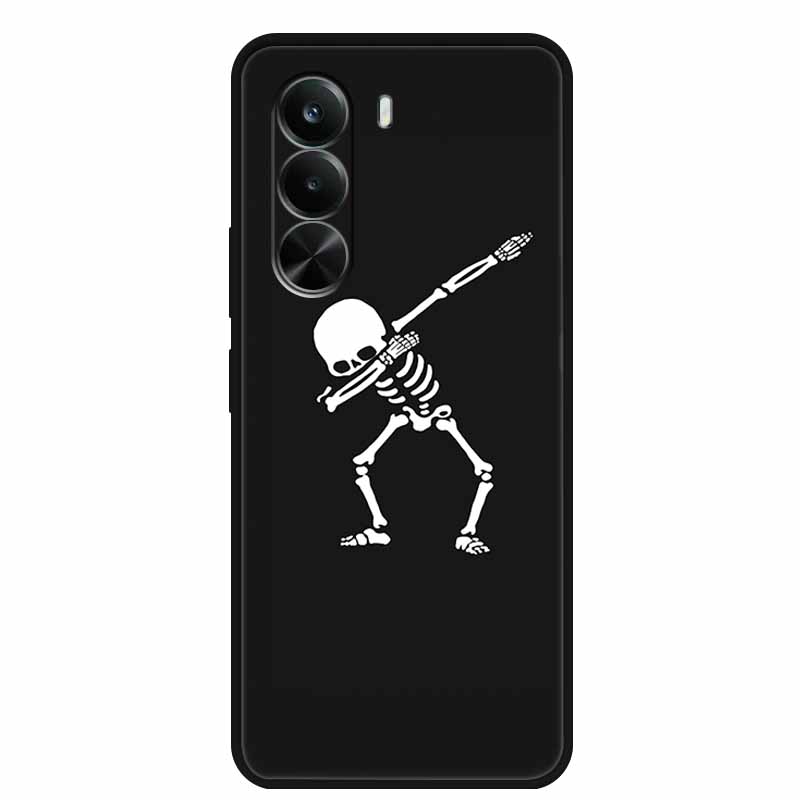 Pro Realme P4x Pouzdro P4 x 5G Globální Měkký Silikonový Ochranný TPU Kryt Telefonu pro Realme P4x 5G Luxusní Kreslený Nový Zadní Kryt Coque