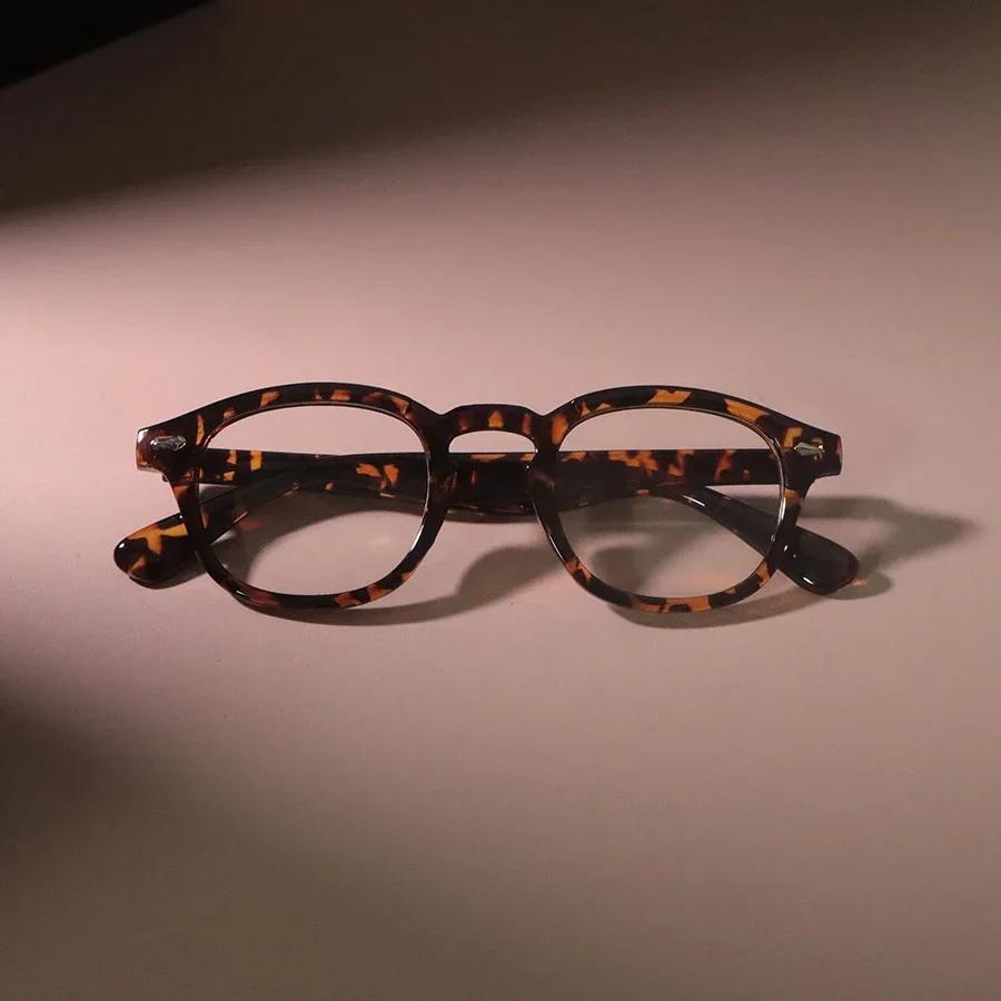 Vintage Round Glasses Women Men Brand Oval Retro Eyeglasses Frame Male Clear Lens Unisex Outdoor Transparent Lens