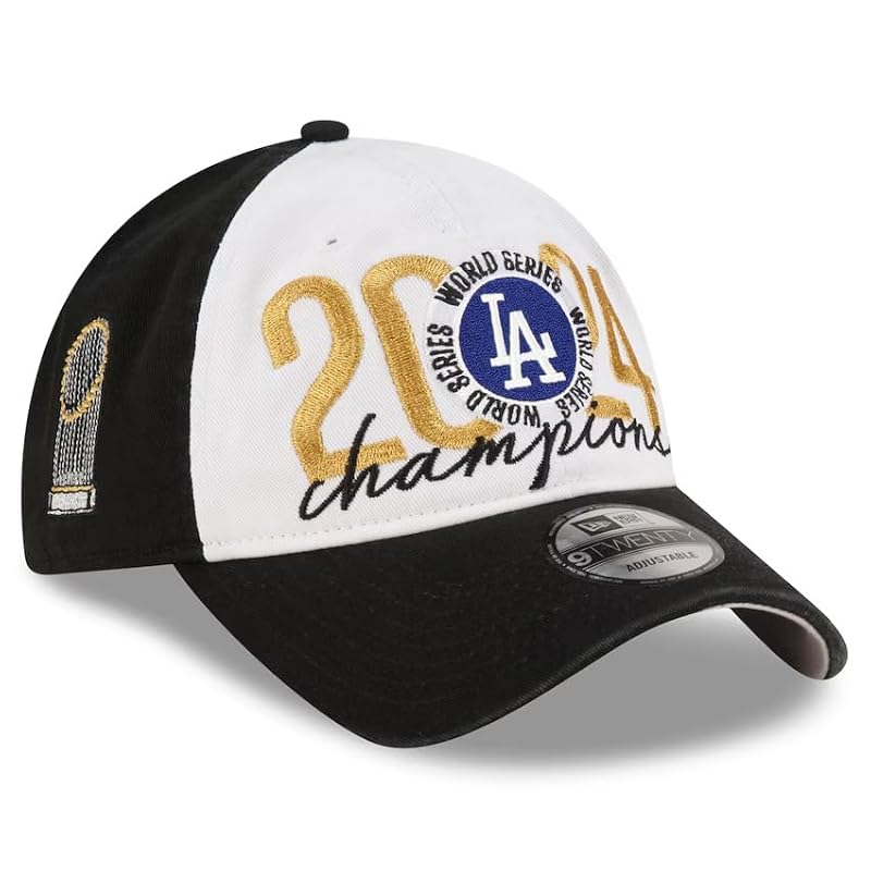 

[New Era] 2024 world series champion Overseas order cap 9TWENTY Los Angeles dodgers WORLD SERIES CHAMPIONS LOCKER ROOM STRAPBACK CAP BLACK LOS ANGELES