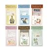 Retro Hand-Painted Style Sticky Notes for Warm Home Diaries and Collages