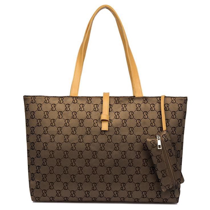 Classic Tote Bag For Women Large Capacity Ecofriendly Cotton Handbag For Casual Use