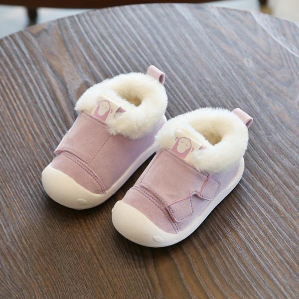 Buy Chaussures De Bebe Bottes D Hiver Pour Tout Petit En Bas Agebottes De Neige Chaudesbottes De Bebechaussurestaille Violet At Affordable Prices Free Shipping Real Reviews With Photos Joom