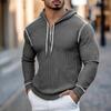 Men's Casual Fashion Sweatshirt Men's Drawstring Half Zip Hoodie