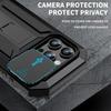 Heavy Duty Rugged Metal Case for IPhone, Case for IPhone 16 13 15 14  Pro Max, Screw Military Shockproof Cover with Screen Ca