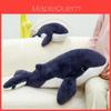 Plush Toy Blue Whale Soft Animal Pillow For Kids Birthday Gift
