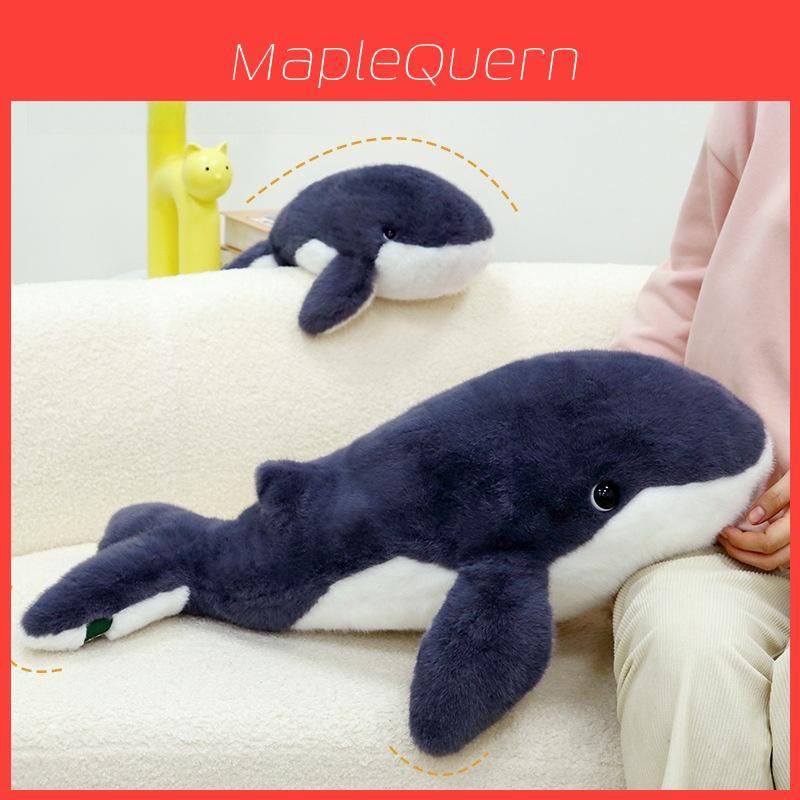Plush Toy Blue Whale Soft Animal Pillow For Kids Birthday Gift